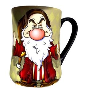 Disney Paris Grumpy I hate mornings coffee mug.